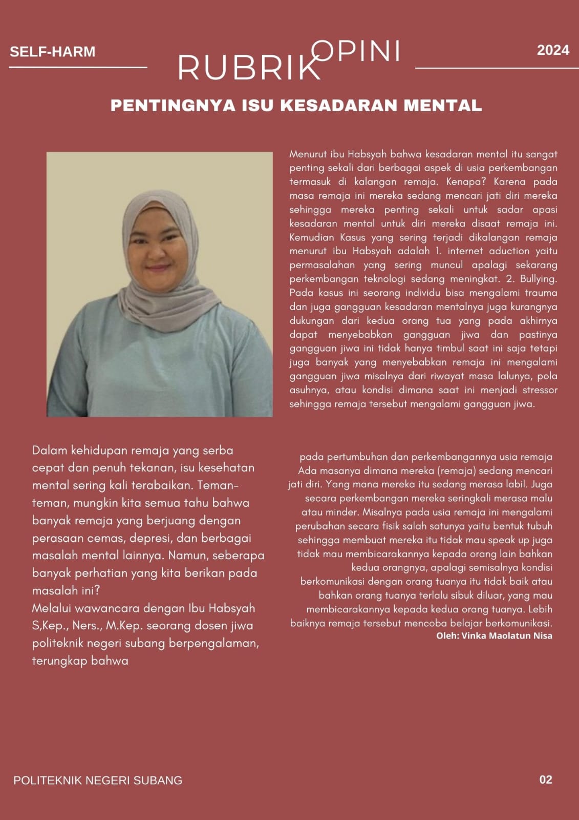 Pentingnya Isu Kesadaran Mental Gambar 1