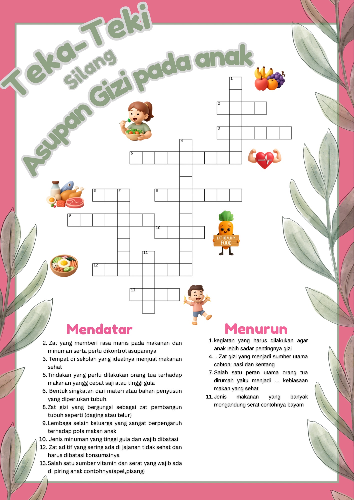 Asupan Gizi pada Anak Gambar 5